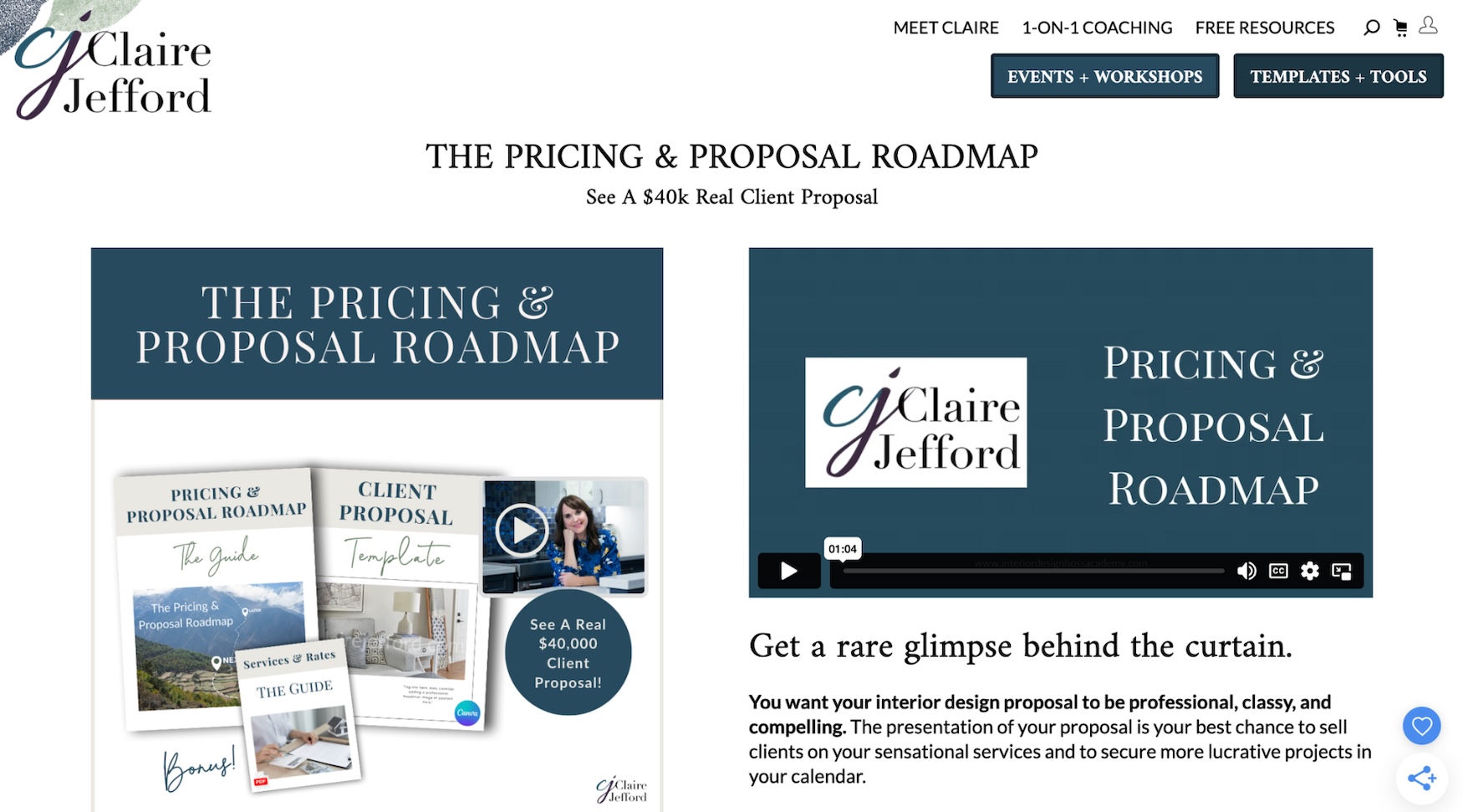 Slider Template Claire Jefford 2