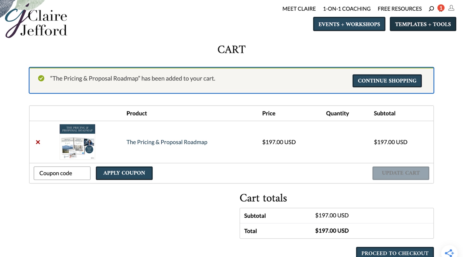 Slider Template Claire Jefford 3